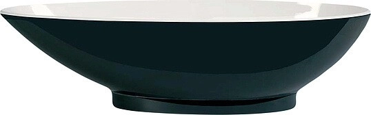 ванна из искусственного камня quarrycast victoria+albert napoli nap-n-bk-no 190x85 см