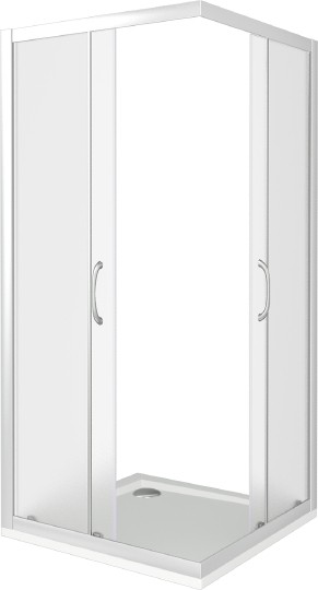 душевой уголок good door latte cr-80-g-we 80×80