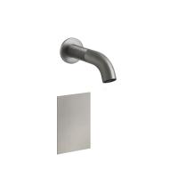 Смеситель Gessi 316 54214#239 для раковины, настенный, электронный, внешняя часть, цвет Steel Brushed