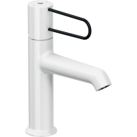 Смеситель для раковины Jacob Delafon Odeon Rive Gauche E21028-BL-00 Белый матовый Черный 380066