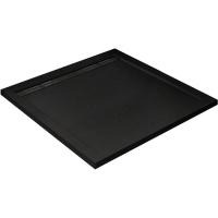 Душевой поддон из литого мрамора 100x100 Cezares TRAY-AS-A-100-30-NERO