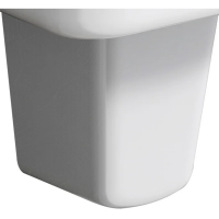 Полупьедестал для раковины Arrow AGL9605C белый