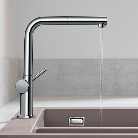 смеситель для кухни hansgrohe talis m54 72809000, хром