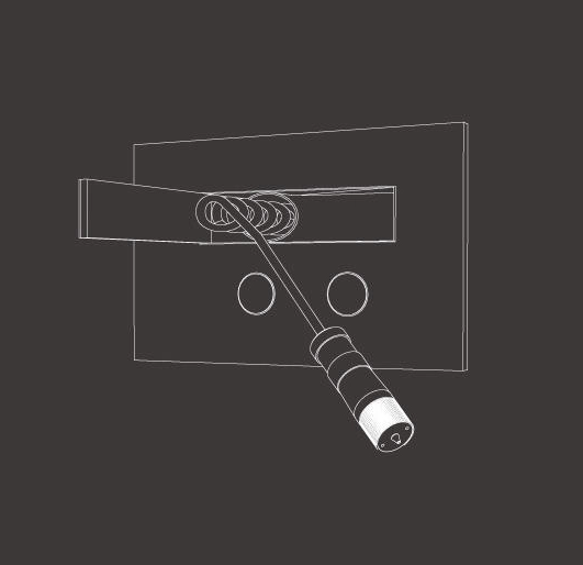 кнопка для инсталляции cea design hydroplate pla 20 s с гидроёршиком для очистки унитаза нерж. сталь сатин