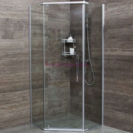 Душевой уголок Erlit Comfort 100×100 ER10110V-C1 профиль хром, стекло прозрачное