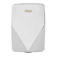 Сушилка для рук BXG JET-3500АС UV хром