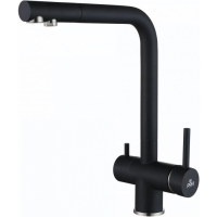 Смеситель для кухни Paulmark Skalen Sk213020-418 цвет черный металлик