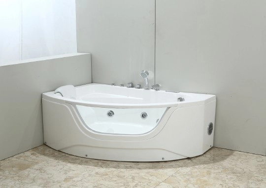 акриловая ванна black&white galaxy 160x100 gb5008-l с гидромассажем