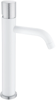 Смеситель для раковины Boheme Stick 122-WCR.2 Белый Хром