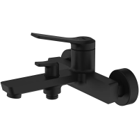 Смеситель для ванны с душем IDDIS Parker PARBL02i02WA черный матовый