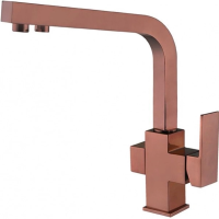Смеситель для кухни с подключением к фильтру ZorG Sanitary ZR 311 YF-PVD COPPER