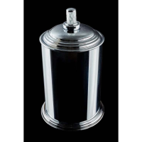 Ведро для мусора Boheme Murano Cristal 10907-CRST-CH Хром