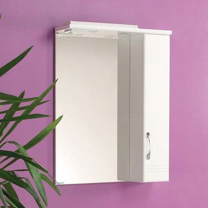 Зеркальный шкаф Акватон Онда 1A009802ON01R белое R