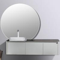 Комплект мебели для ванной Black&White Universe U915.1600L подвесной Серый Белый