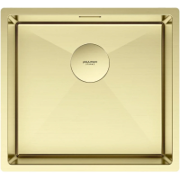 Кухонная мойка Paulmark Next PM214844-LG 48x44 см, светлое золото