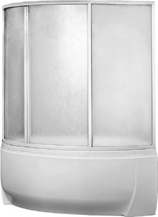 акриловая ванна bas фэнтази 150x88 (вг00344), гидромассажная