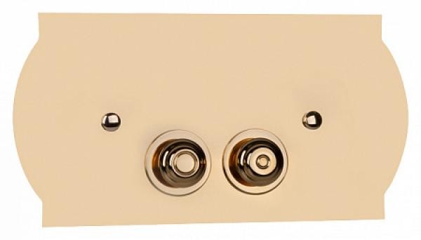Кнопка для инсталляции Tiffany World TW300.3 цвет золото