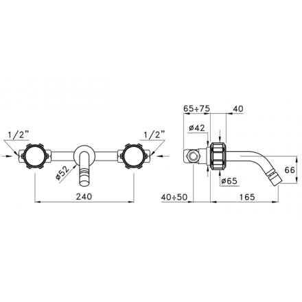 смеситель для раковины stella timeaster td 01005 cr00