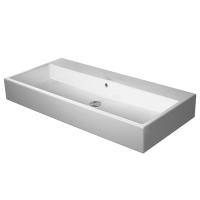 Duravit Vero Air Раковина 100cm, с переливом, с площадкой, без отв. под смеситель, белая