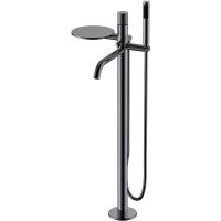 Смеситель для ванны Boheme Stick 129-SGM.4 Оружейная сталь глянцевая