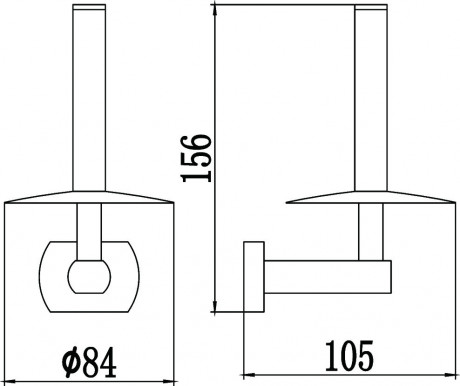 Держатель запасных рулонов Savol 99 S-009952-1