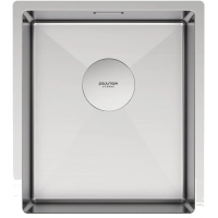Кухонная мойка Paulmark Next PM213844-BS 38x44 см, нержавеющая сталь