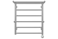 Электрический полотенцесушитель Terminus Анкона П6 500x591 с полкой, ТЭН HT-1 300W л/п 4660059920405