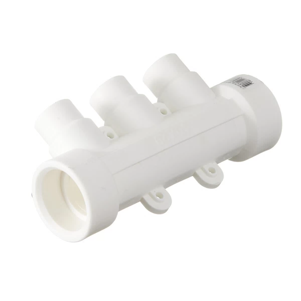 коллектор полипропиленовый tebo 40 мм х 3 выхода 20 мм (trd0000025516)