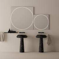 Зеркало для ванной Agape VITRUVIO 
 ASPEV1212LE