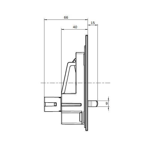 кнопка для инсталляции villeroy & boch viconnect 9221 80 69