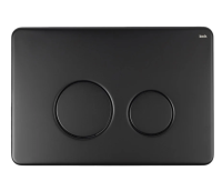 Кнопка смыва IDDIS Unisteel UNS01MBi77 нержавеющая сталь, черная