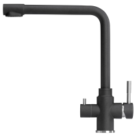 Смеситель для кухни с подключением к фильтру Rush MS9035-33Black
