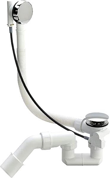 Слив-перелив для ванны Vitra Silfra 59970013000 полуавтомат хром