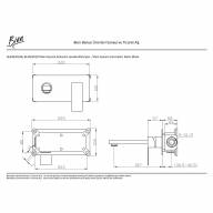 скрытая часть bien bl45020107 для смесителя