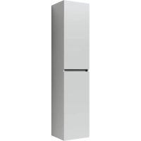 Шкаф-пенал SANCOS Urban подвесной белый глянцевый 35 см. арт. PUR35W