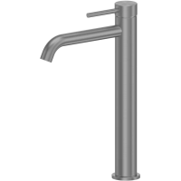 Смеситель для раковины Abber Wasser Kreis 316 AF8111BGG-L оружейная сталь матовый