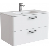 Тумба с раковиной Iddis Brick 80 BRI80W0i95K подвесная Белая