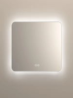 Зеркало Vincea VLM-3BE8008-2 80x80, с подсветкой и антизапотевателем