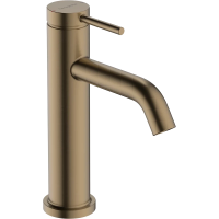 Смеситель для раковины Hansgrohe Tecturis S 73310140 с донным клапаном, бронза