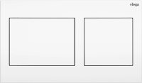 Клавиша для инсталляции Viega Prevista Visign for Style 8611.1 773250 белая глянцевая матовая