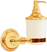 Дозатор для жидкого мыла Boheme Hermitage 10367 Золото