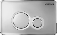 Клавиша для инсталляции Bettoserb Sava Fix Slim Jerez 40006465 хром глянцевый хром матовый