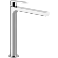 Смеситель Gessi Via Manzoni 38610#031 для раковины, высокий, с изливом 212 мм, без донного клапана, цвет хром