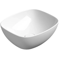 Раковина GSI Nubes 978511 накладная, 40x35 см, Bianco lucido (Белый глянец)