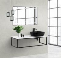 Столешница под раковину BelBagno 120 EK-120-AS-BL-L Bianco Lucido