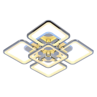 Потолочная светодиодная люстра Profit Light 8057/4+1 CHR