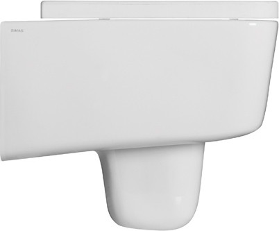 сиденье для унитаза simas degrade de 006 с микролифтом, петли хром