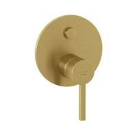 Смеситель для душа Kludi Nova Fonte Puristic 20759N015 золото брашированное