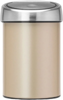 Мусорное ведро Brabantia Touch Bin 304668 3 л, шампань