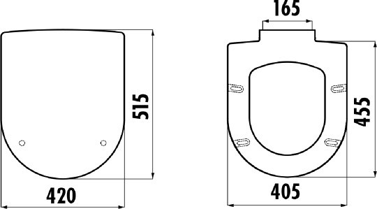 сиденье для унитаза creavit grande kc1403.01.0000e